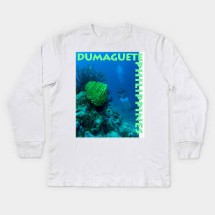 Dumaguete Philippines Kids Long Sleeve T-Shirt